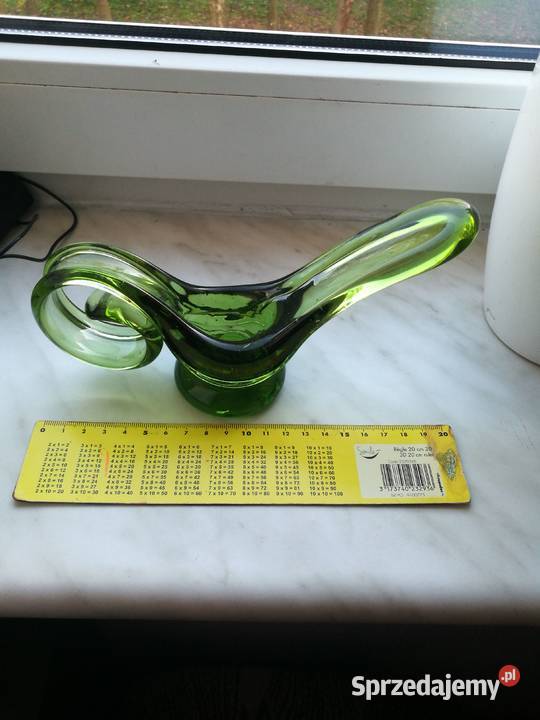 Kaganek świecznik Huta Wołomin Choszczno