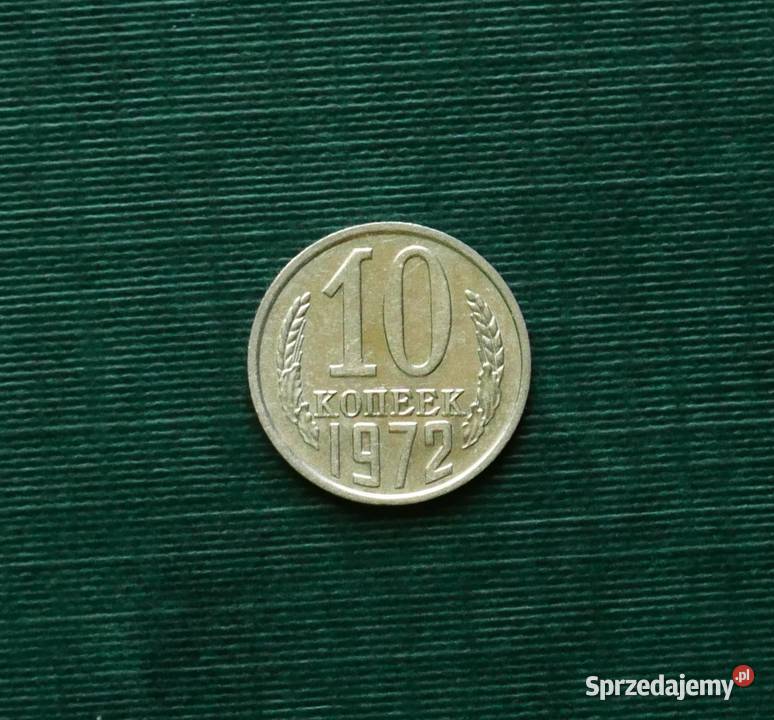 ZSRR 10 kopiejek 1972r Gliwice