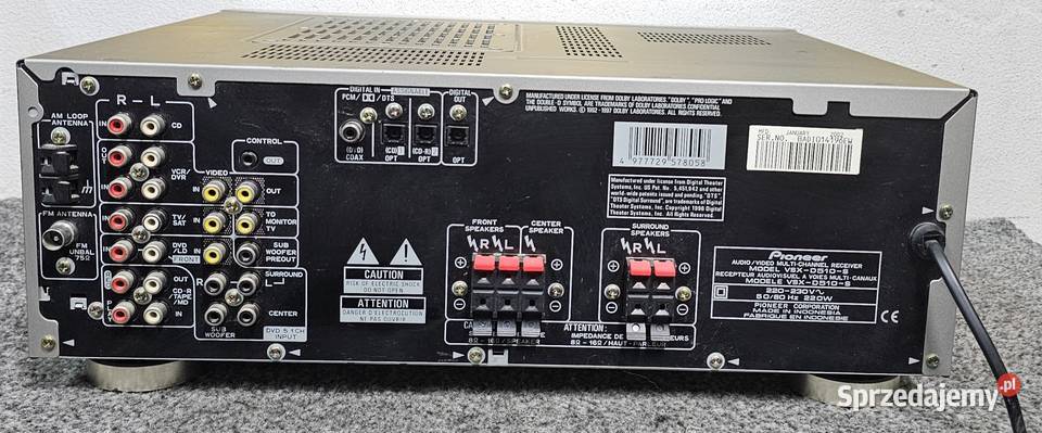 Amplituner Pioneer VSXD510 wysyłka Kraków