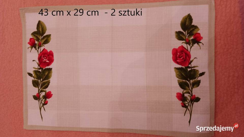 Stare lniane serwetki