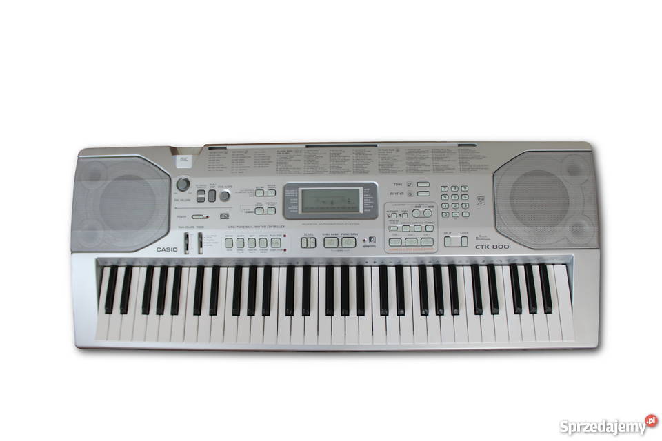 Sprzedam keyboard Casio CTK800statyw śląskie