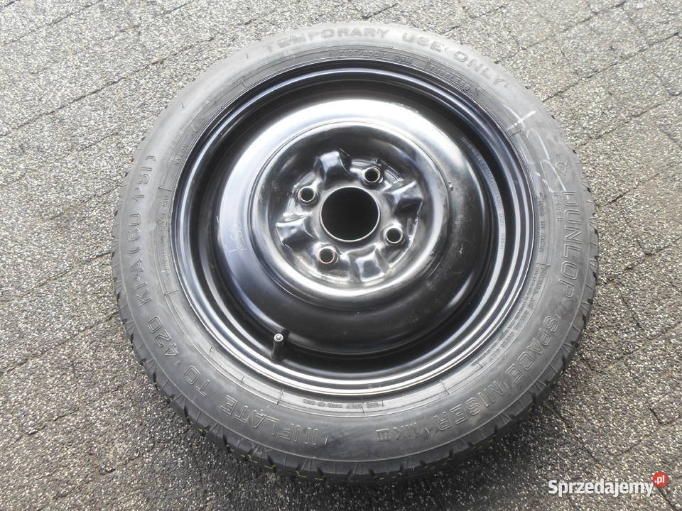 Koło dojazdowe Nissan 15 4x1143 4J T13580R15 Samochodowe Kamieniec
