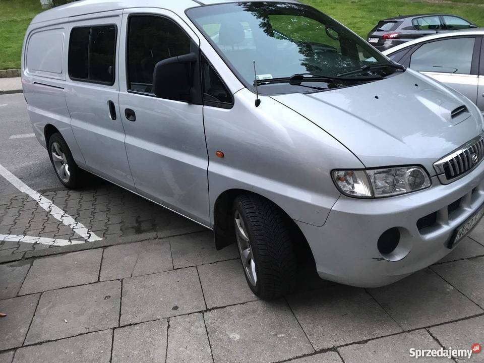 HYUNDAI H200 25TD 5 OSÓB REWELACYJNY STAN srebrny Gdynia