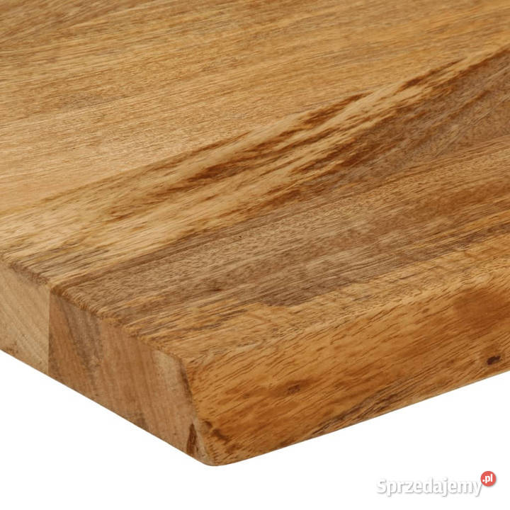 Blat stołu z naturalną krawędzią 50x20x25 drewno Warszawa