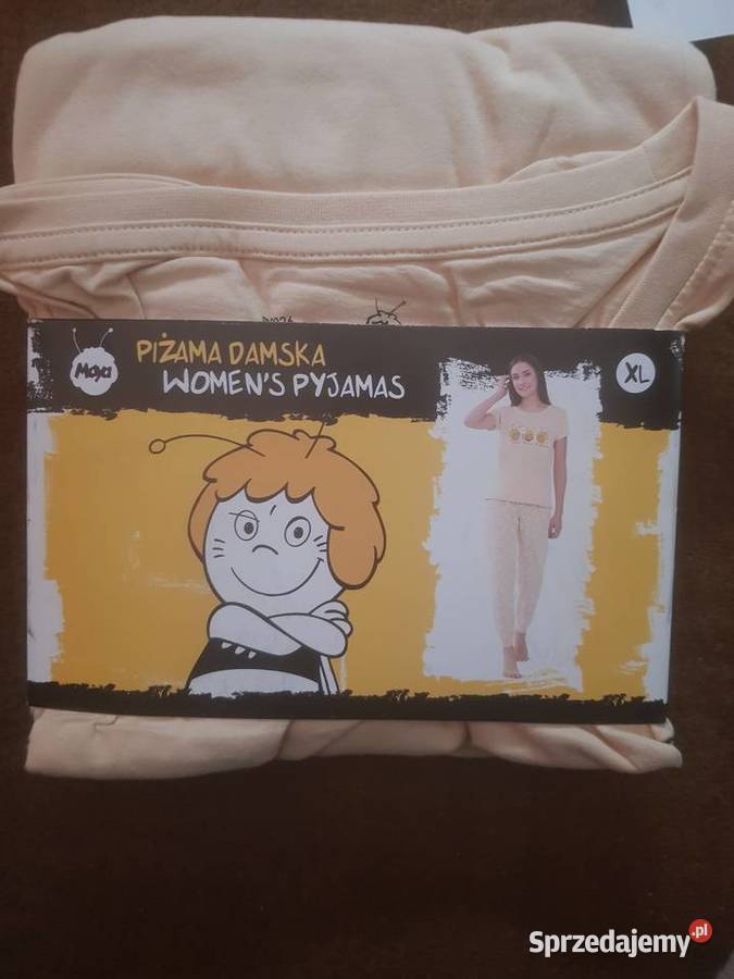 Piżama damska rozmiar XL Pszczółka Maja kolorowy Warszawa