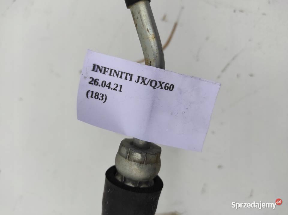 PRZEWÓD WSPOMAGANIA INFINITI QX60 JX osobowe wielkopolskie Nowy Tomyśl