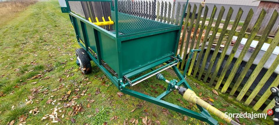 Mini rozrzutnik obornika sam do minitraktorków Świerklany sprzedam