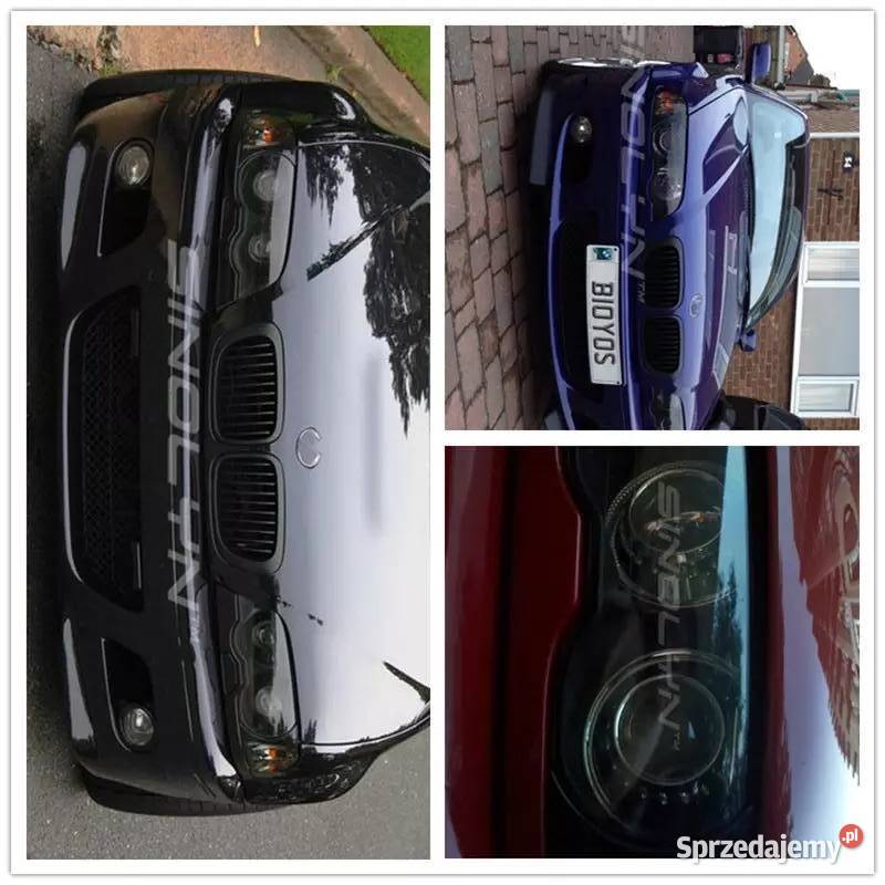 Bmw e46 soczewki bixenon przeróbka z H7 na h1 Oświetlenie