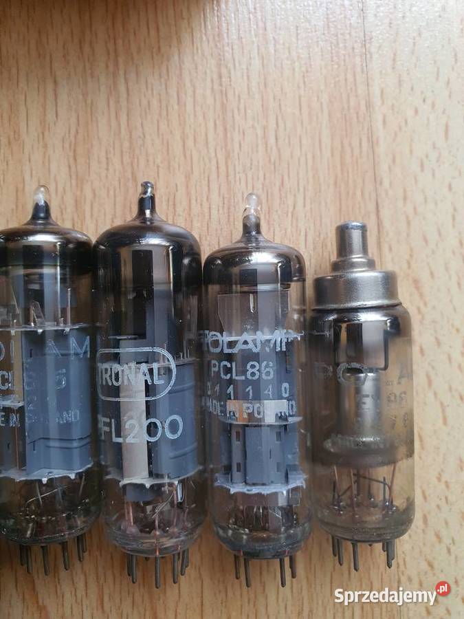 Lampy elektronowe do starego sprzętu RTV Łódź