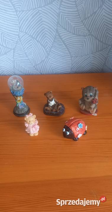 Figurki porcelanowe kolekcja 5 sztuk Małkinia Górna sprzedam