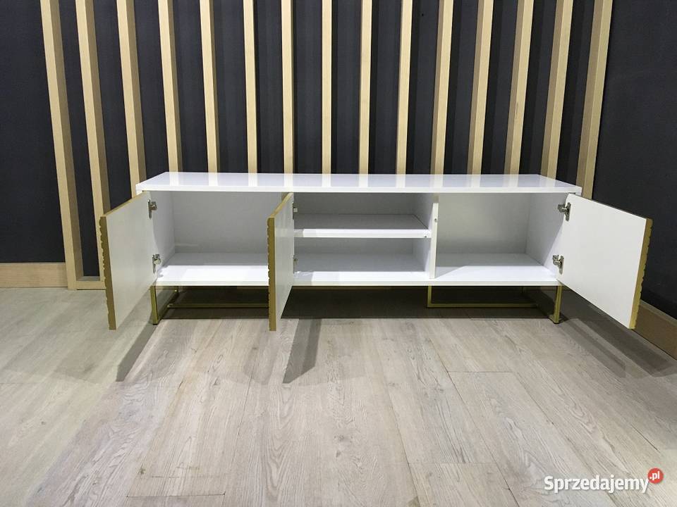 Szafka RTV designerski sideboard 150 biała mazowieckie Warszawa