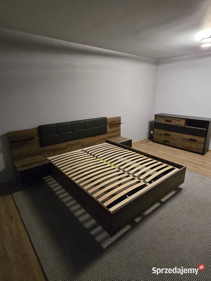 Łóżko i komoda Black Red White opolskie Hajduki Nyskie