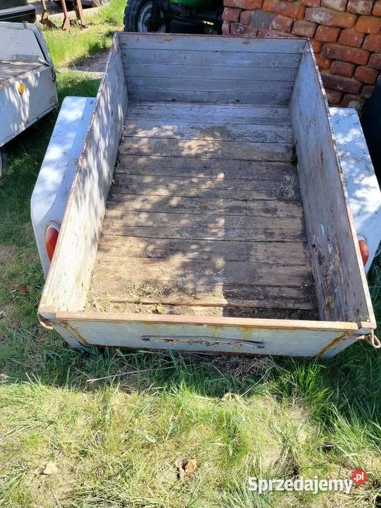Przyczepka jednoosiowa bez dokumentów burtowe Legnica sprzedam