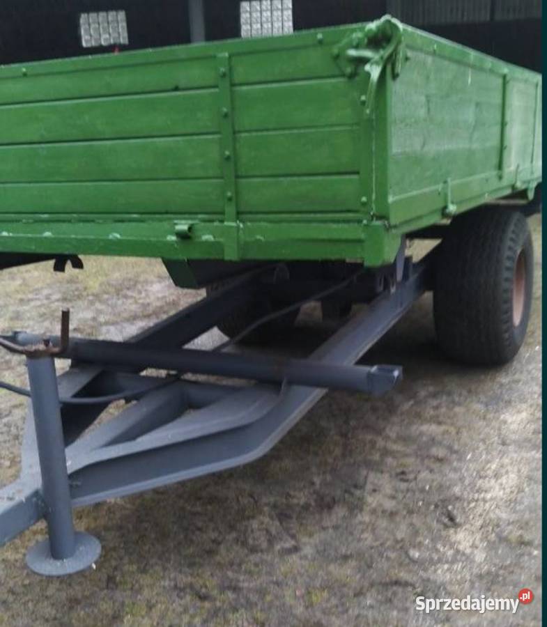 Przyczepa wywrotka 3 strony 56 ton niska mocna Maszyny rolnicze