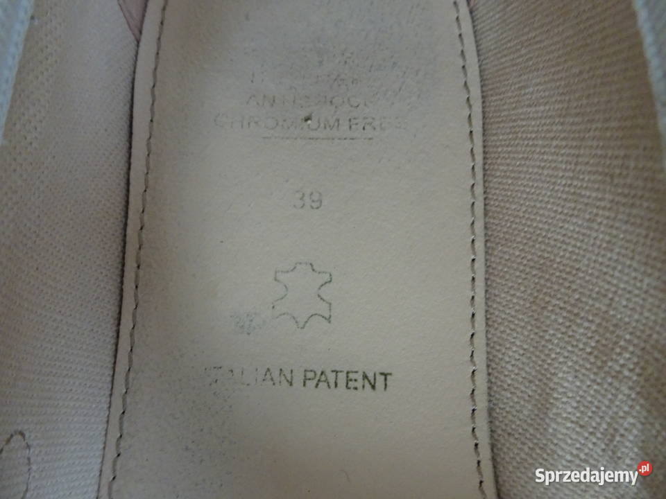 dziewczęce białe półbuty baleriny Geox rozmiar