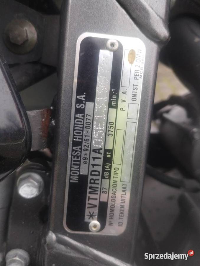 Honda Transalp 650 benzyna