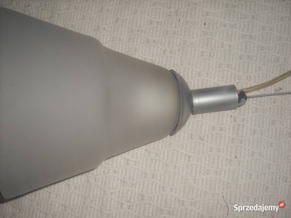 Lampa wisząca szklany klosz Warszawa