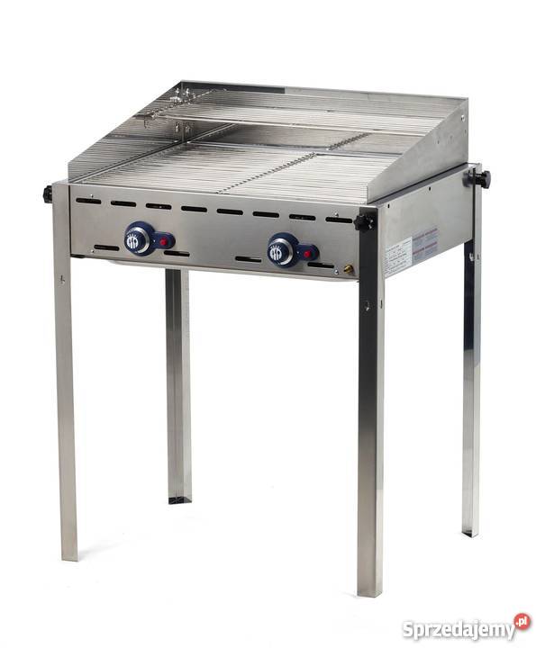 Profesjonalny grill gazowy Hendi 2 palniki FV