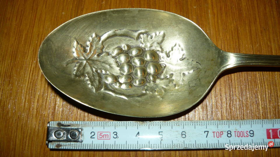 Łyżka posrebrzana EPNS w owoce winogrona do Pozostałe Sokółka sprzedam