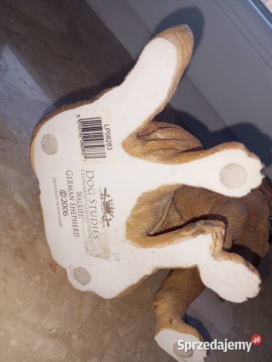 Figurka Leonardo pies owczarek lubelskie Biłgoraj