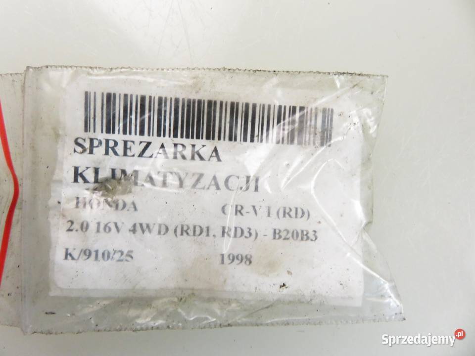 KOMPRESOR KLIMATYZACJI HONDA CRV I 20 16V sprzedam