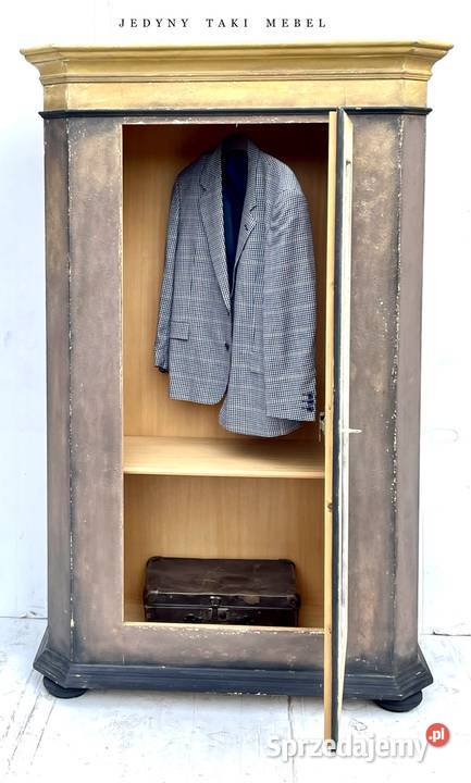 Szafa vintage jednodrzwiowa shabby chic Przeworsk