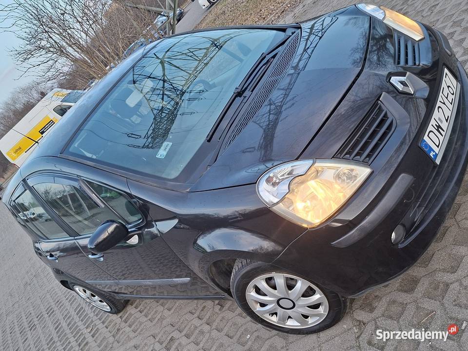 RENAULT MODUS 12e 2004r długie opłaty tanio Wrocław