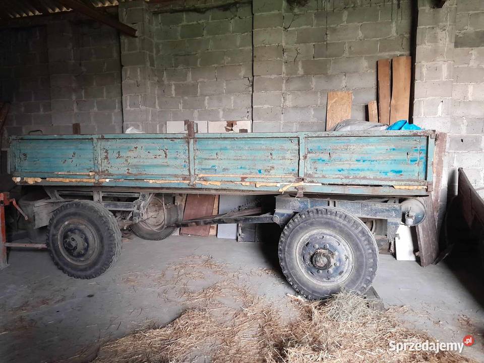 Przyczepa 6 ton d50 mazowieckie Przydworzyce