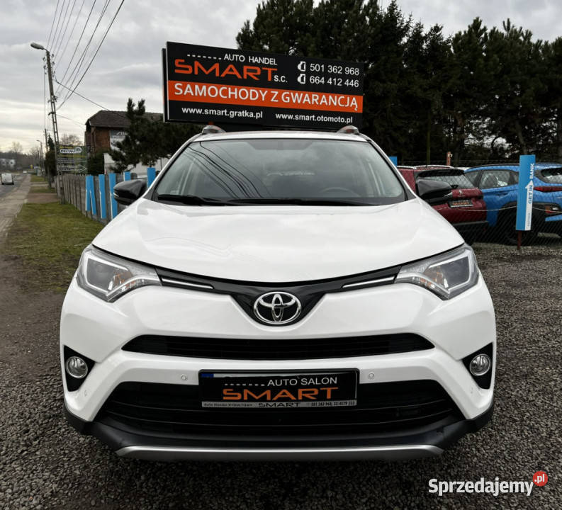 Toyota RAV4 Ledy 4X4 1 Rej 2017 Jedyne 53 Serwis ABS Rydułtowy sprzedam