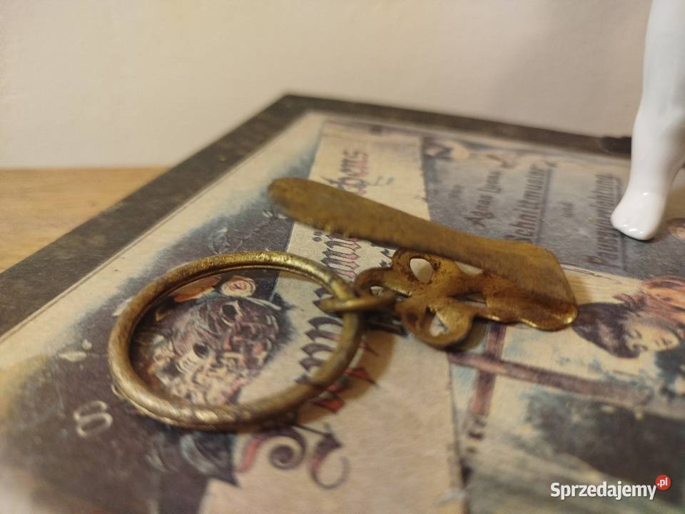Stara Zawieszka Klamra Na Klucze Loft Antyk 1920 Szczecin