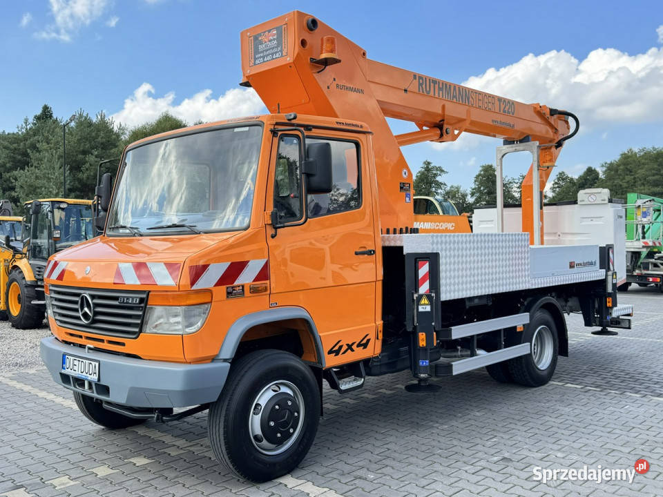 Mercedes Vario 814 D 4x4 Zwyżka RUTHMANN STEIGER