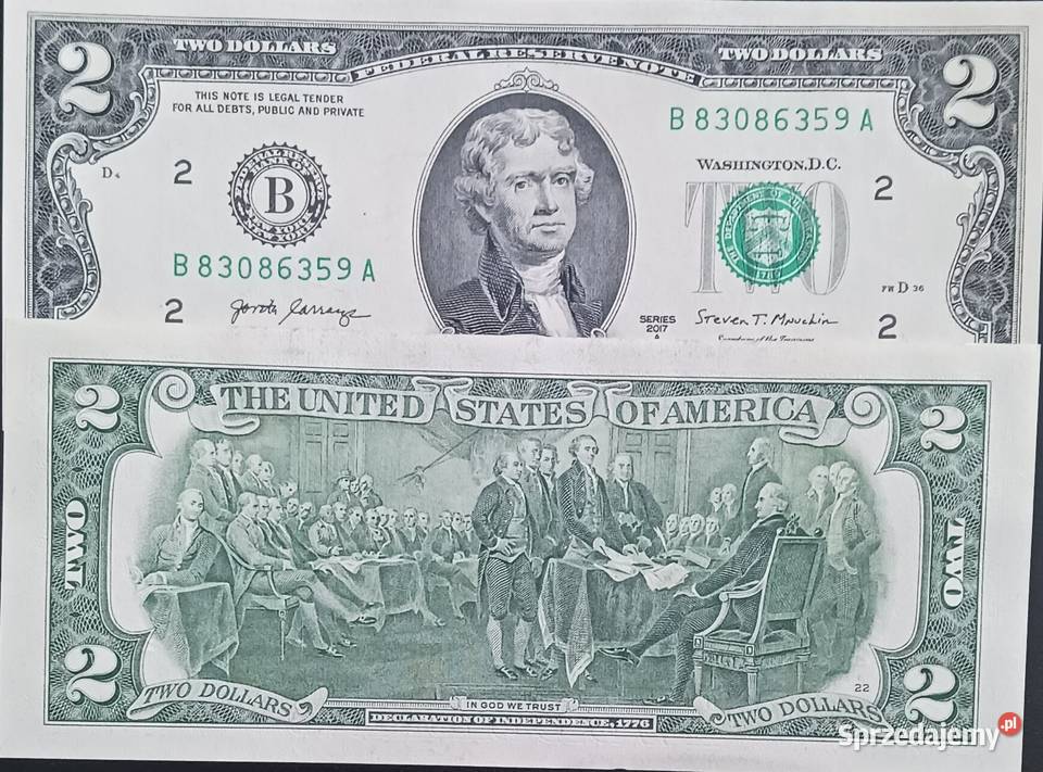 2 X 2 USAT Jefferson 2017 r men B Yorkseria A Numizmatyka Konin