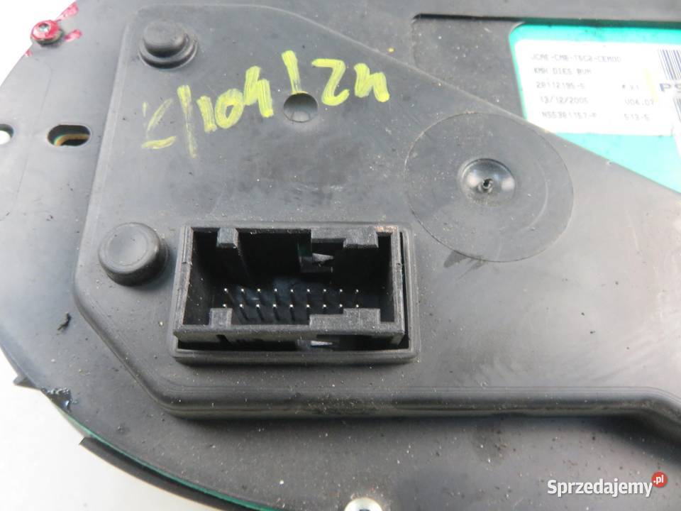 LICZNIK PEUGEOT 307 16 HDi P9654485280 sprzedam