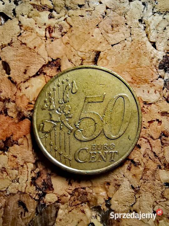 Niemcy RFN 50 Euro Cent 2002 Hambourg