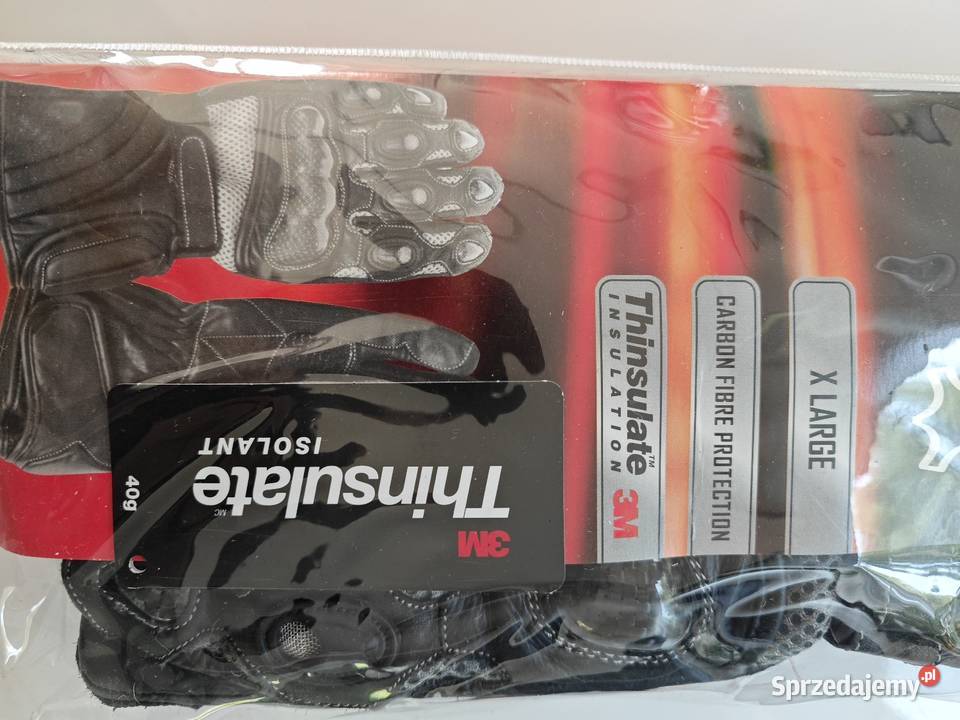 Rękawice motocyklowe nowe XL skóra Rękawice zachodniopomorskie Kamień Pomorski