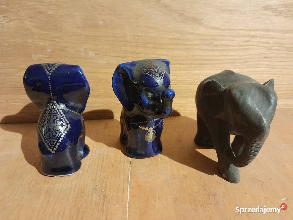 Stara figurka figurki słoń słonik słoniki do