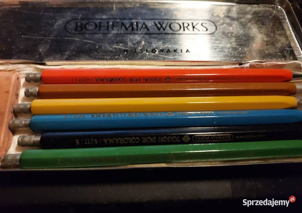 ohzestaw 6 kolorów kredek COLORAMA Bohemia Works Wrocław