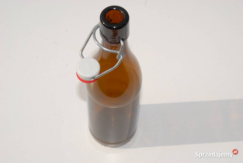 Butelki szklane 500ml z korkiem kapslem huśtawką Cieszyn sprzedam
