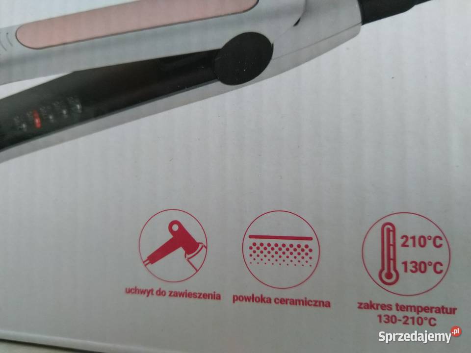 NAJTANIEJ Prostownica Do Włosów z Regulacją Temp