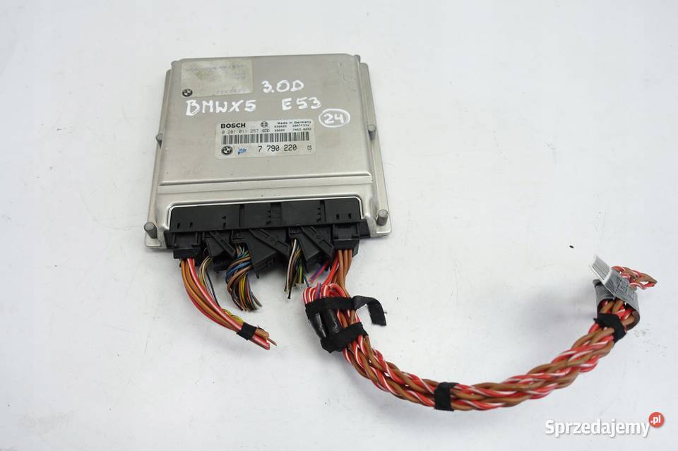 BMW X5 E53 30 D KOMPUTER SILNIKA sterownik MODUŁ osobowe lubelskie Rudka