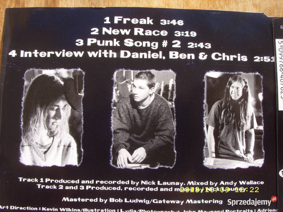 Rock CD singiel SILVERHAIR FREAK 1997 Płyty i kasety Wołów sprzedam