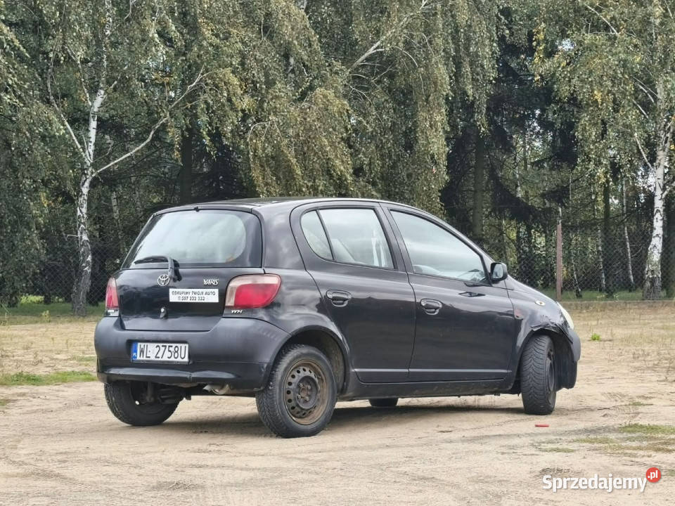 Toyota Yaris 2002r 10 Benzyna Wspomaganie Tanio Warszawa sprzedam