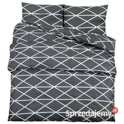 vidaXL Zestaw pościeli szary 200x220 Warszawa