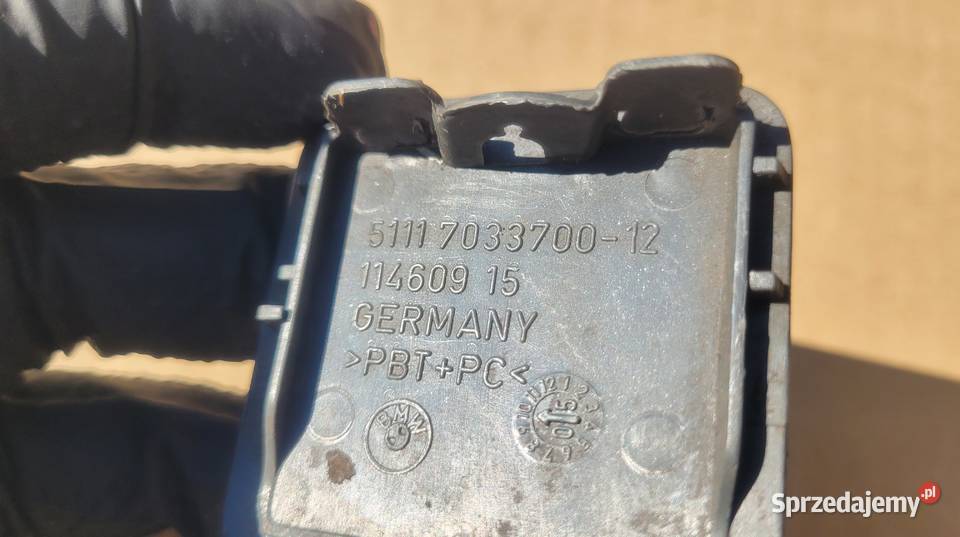 BMW 5 E60 E61 ZAŚLEPKA HAKA ZDERZAKA PRZÓD śląskie Ruda Śląska