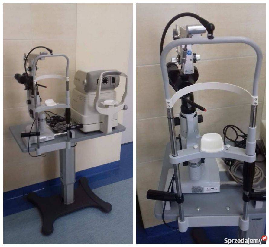 Komplet sprzetu okulistycznego według wymogów Kamień