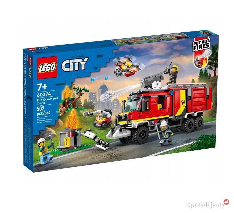 LEGO City 60374 Terenowy pojazd straży pożarnej Poznań