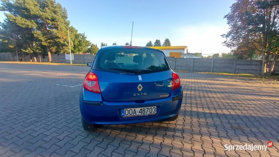 Renault Clio 3 12 b 2007r lubelskie