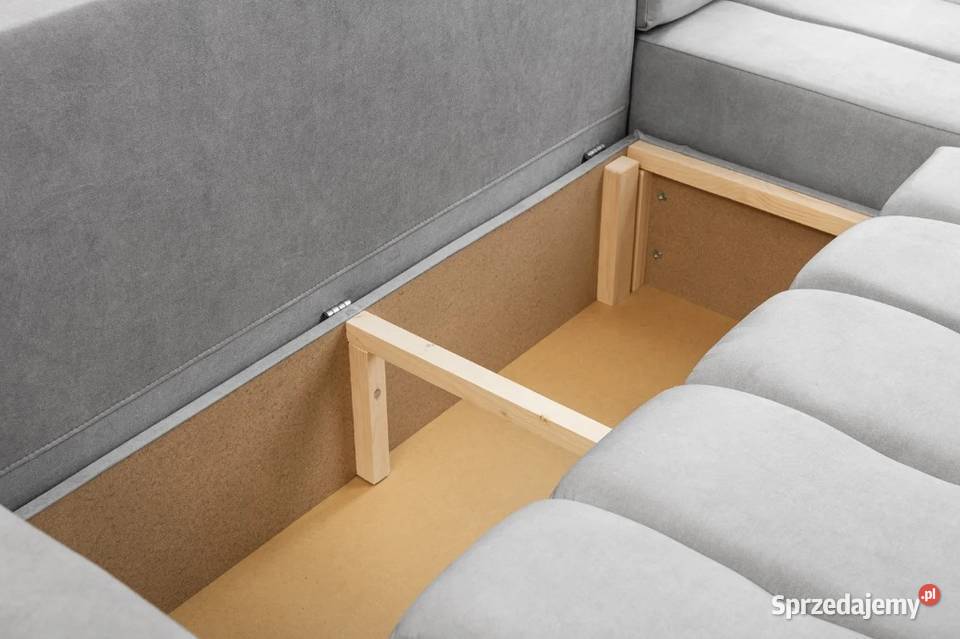 Tani narożnik 238x141 z funkcją spania Szybka Łódź