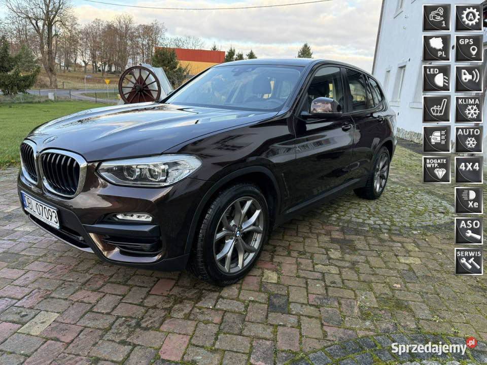 BMW X3 20i 124 xDrive z Niemiec Serwis ASO 4/5 X3