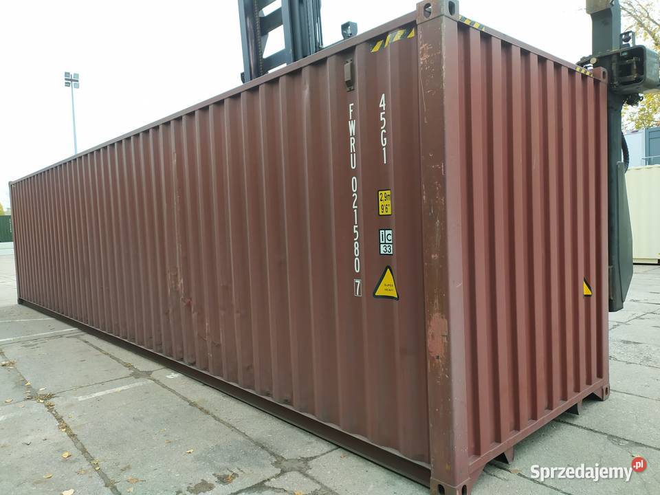 Sprzedam kontener morski 40 HC 12 metrowy Łask sprzedam